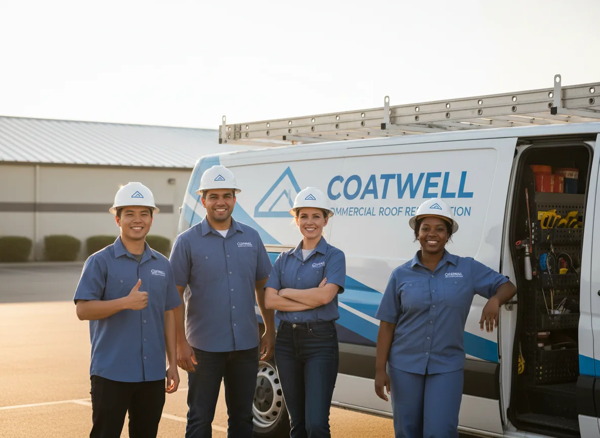 Commercial roof coating company in Snowville, UT